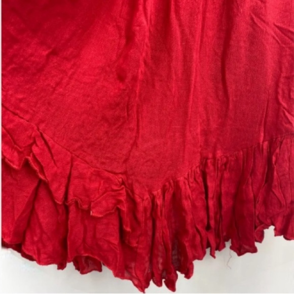 Free People Adella Maxi Lace Up Slip Dress Size Small - Picture 9 of 14